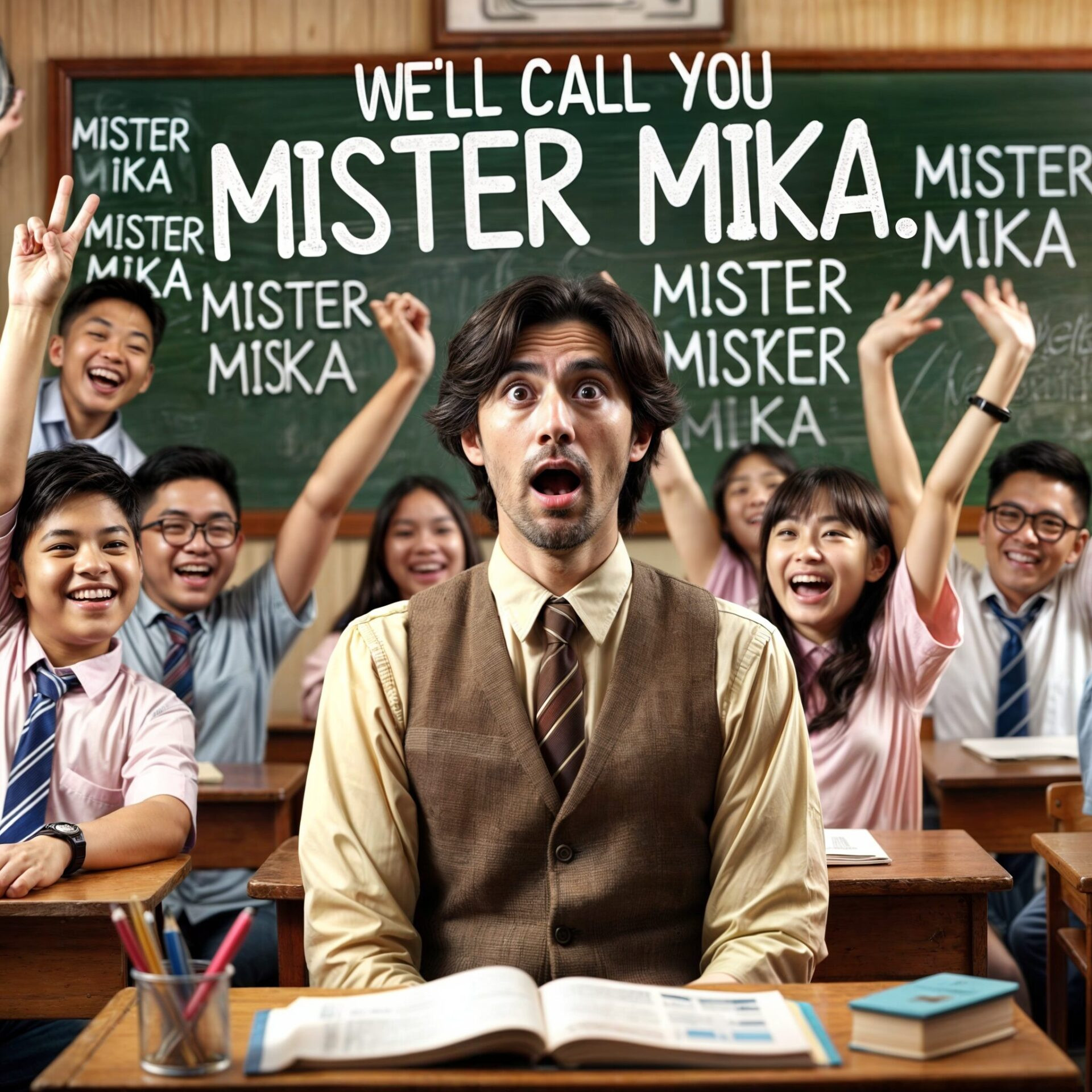 Le moment où les élèves ont donné à Mister Mika son surnom